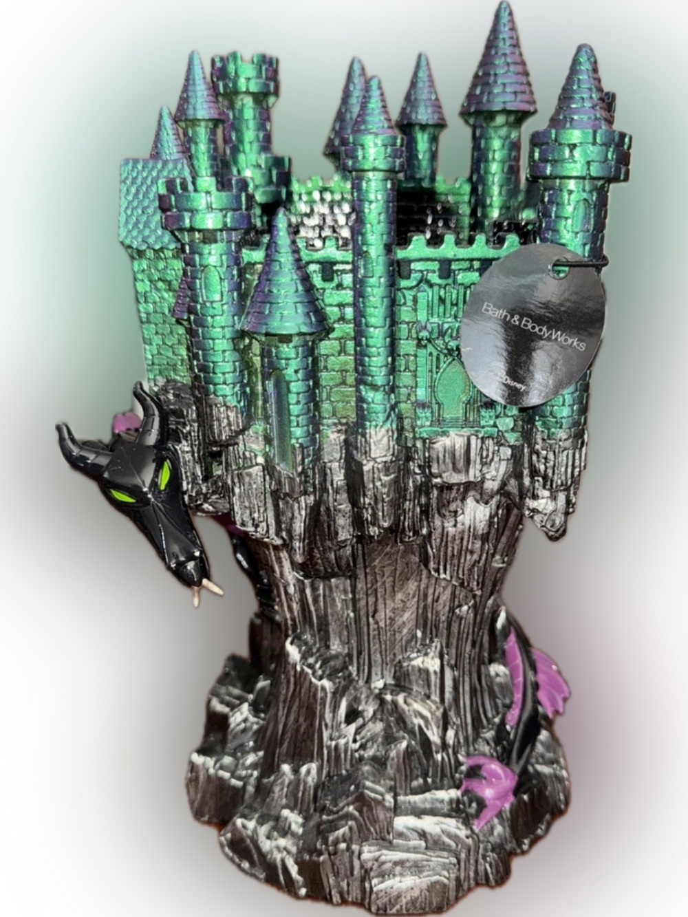 Maleficent Castle Candle Holder Dragon Bath & Body Works Disney
